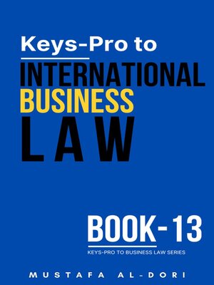 cover image of Keys-Pro to International Business Law